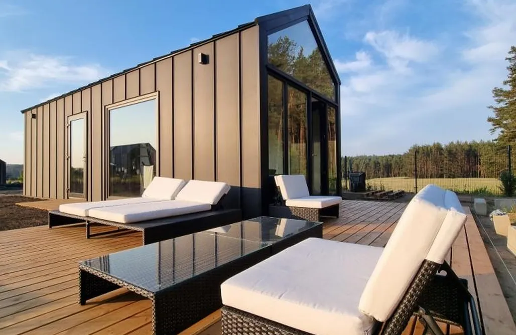 Bory Tucholskie Domek Bosko domki z sauną i balią w Sulminie obok Gdańska 2