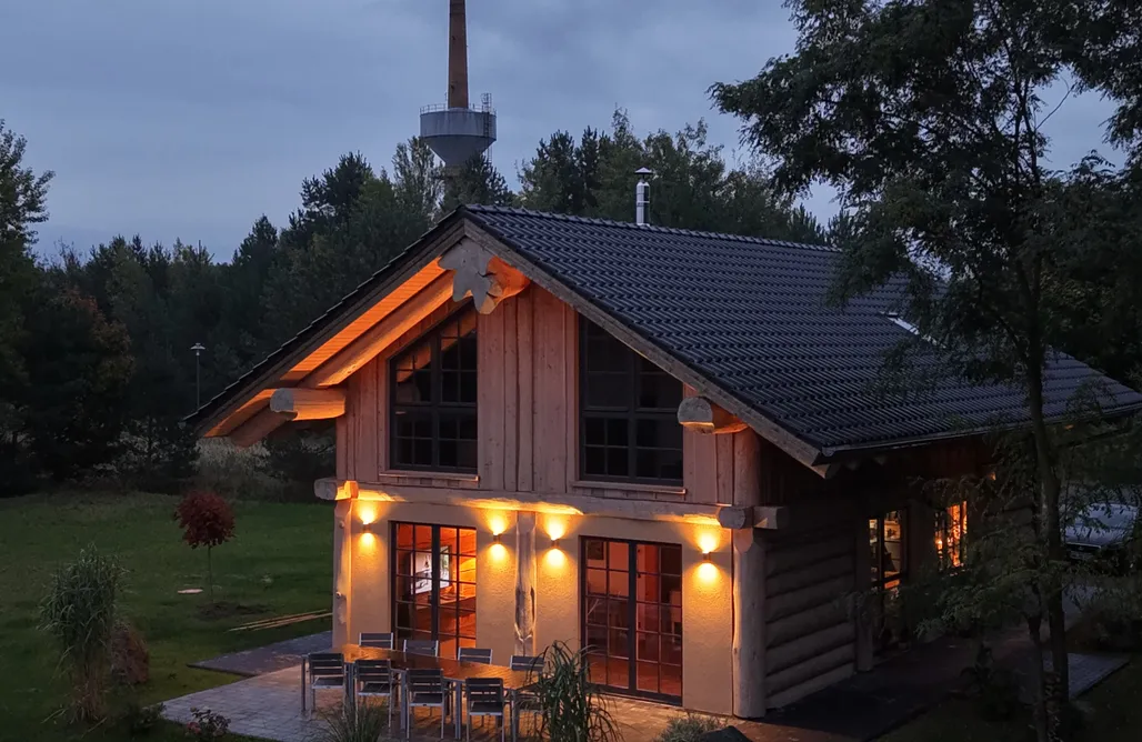 Agroturystyka Wielkopolska z wyżywieniem wunderschönes Blockhaus direkt am See für 10 PAX 2