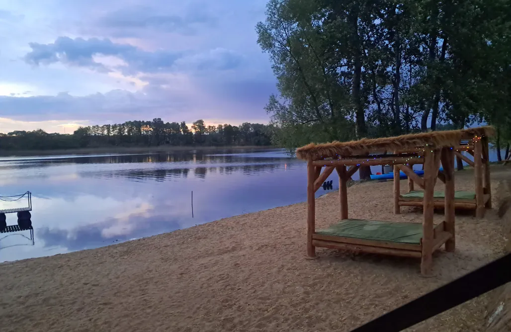 Domki nad Jeziorem Łódzkie Domki Oaza nad jeziorem 1