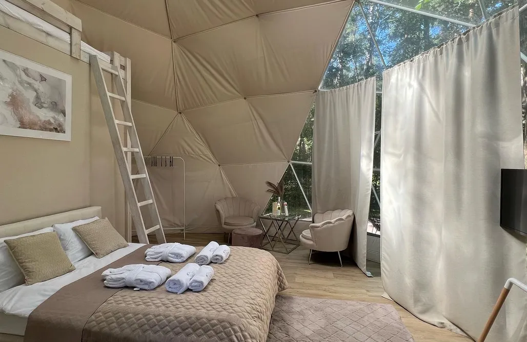 AlohaCamp Kopuła Diamond Glamp 4