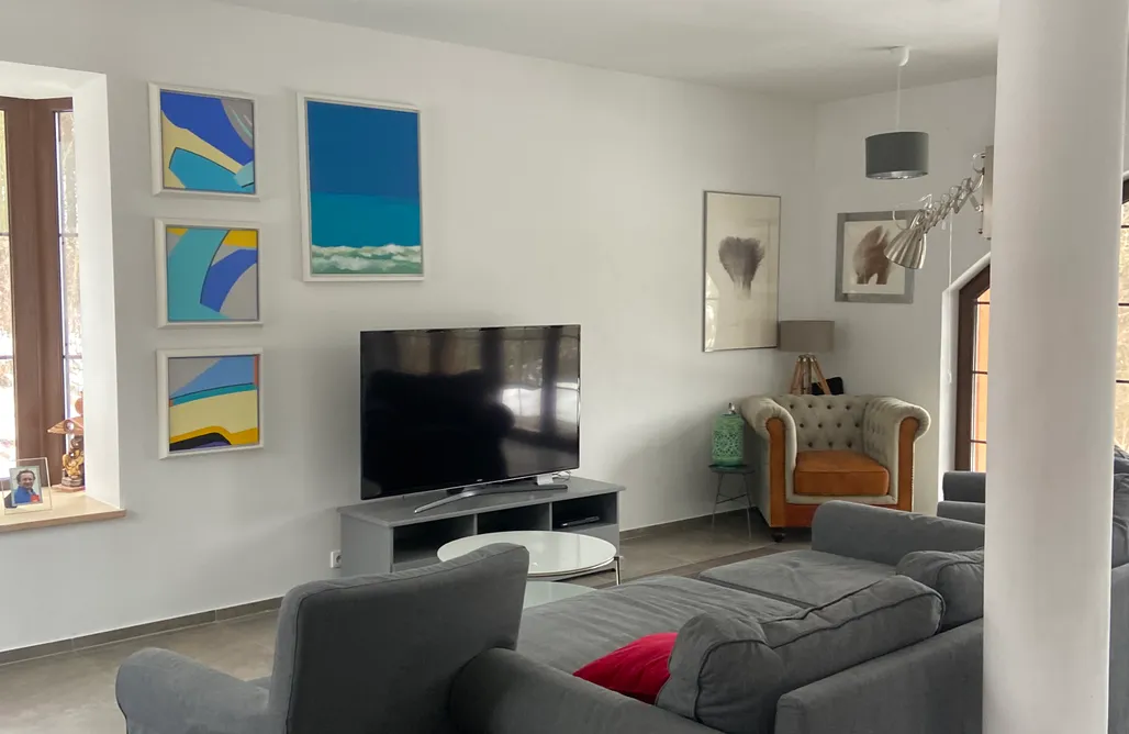 noclegi AlohaCamp Nowoczesny dom w górach z widokiem na naturę  5