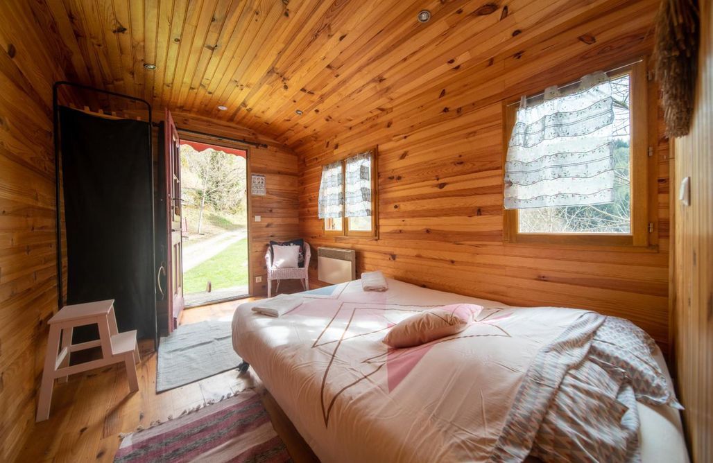 AlohaCamp Caravane en bois  2