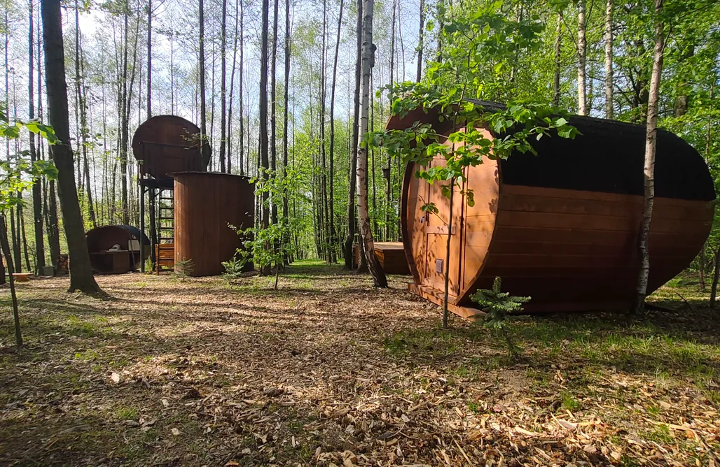 AlohaCamp accommodation Leśne Spanie Glamping domek na drzewie  5