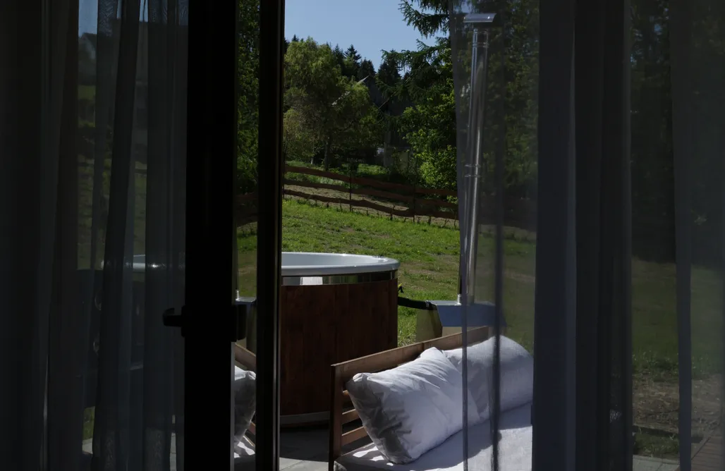 Kamesznica Domki Leśne Chatki - domki z balią w Beskidach 1