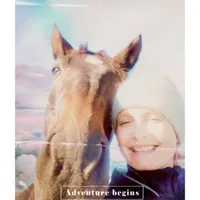 Marta gospodarz Niebieski Koń