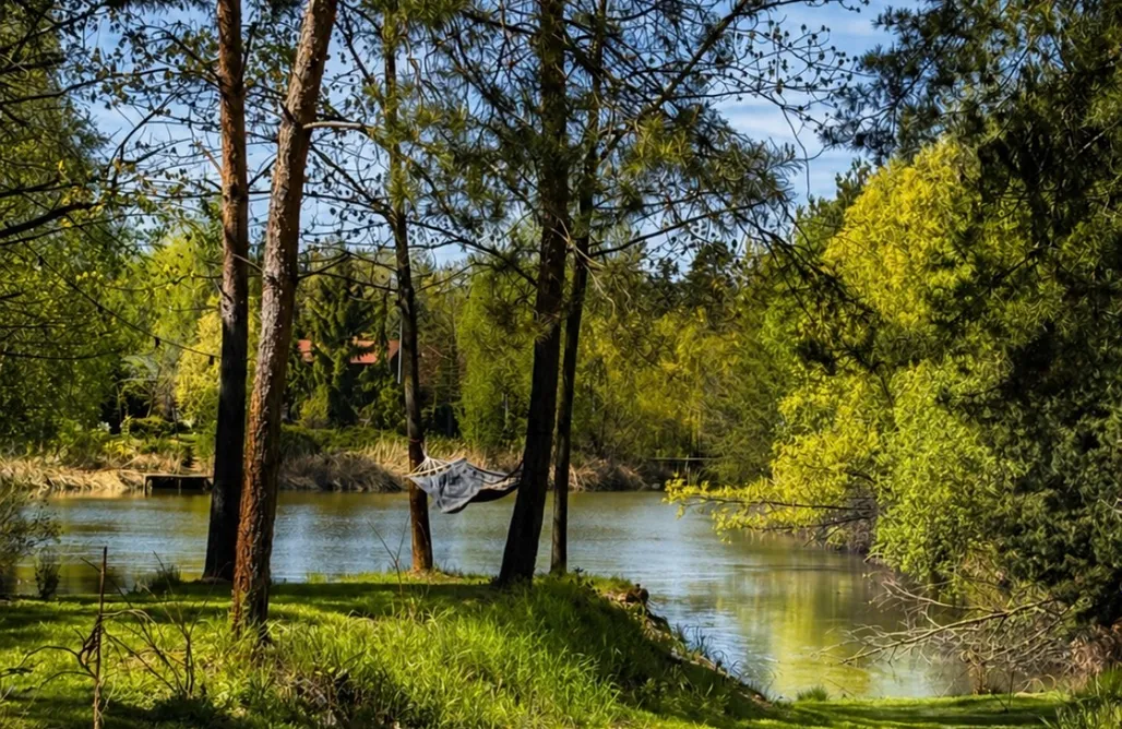 Dąbrówka noclegi Domek nad jeziorem  3