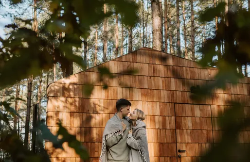 Zdjęcie obiektu UKOI Mikrozen w lesie - mały domek - Kręgi