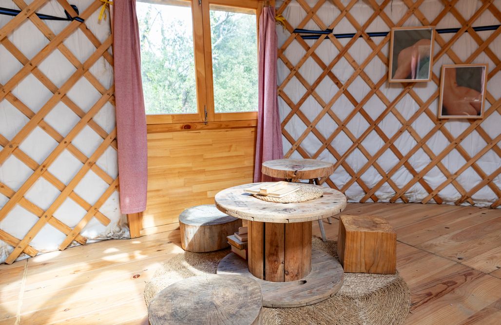 AlohaCamp accommodation Heaven Can Wait Camping Vallromanes  4