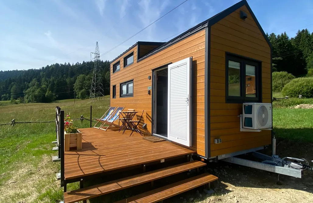 alojamientos AlohaCamp Leśna Przystań - Tiny House na stoku 2