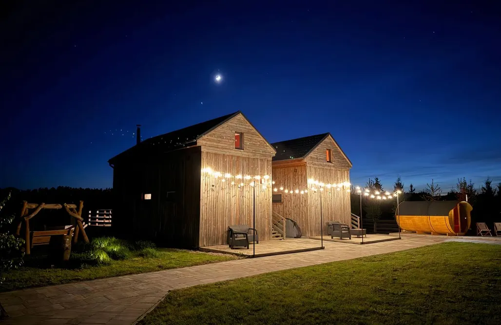 noclegi AlohaCamp Monialuki z sauną i jacuzzi 1