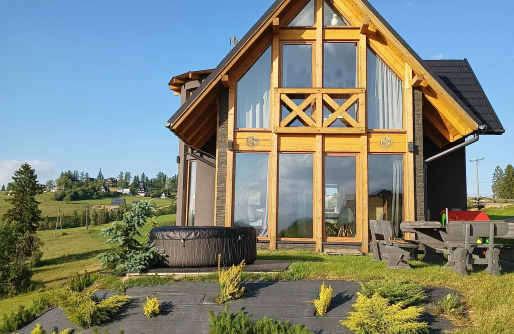 Beskidy Lux Houses domki z widokiem na góry  3