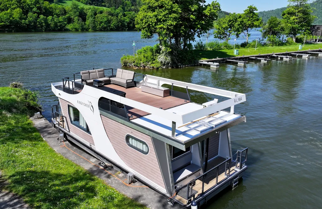 Hausboot Urlaub exklusives Hausboot bei Passau 2