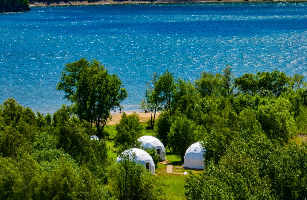 AlohaCamp accommodation Czorsztyn Glamp - kameralny glamping z dostępem do jeziora czorsztyńskiego 1