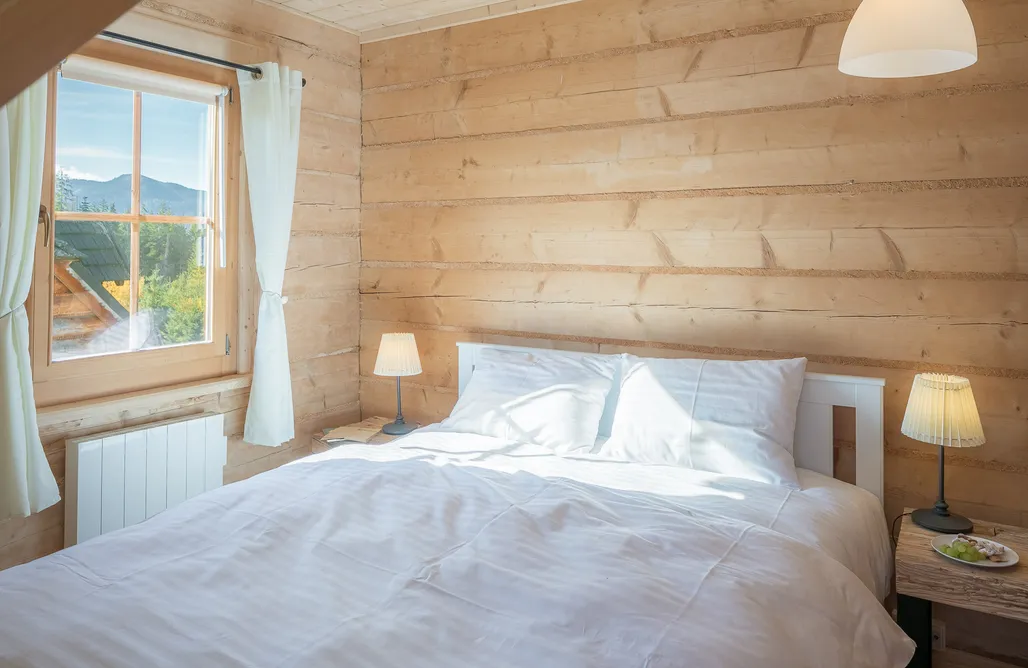 AlohaCamp Chata z tarasem, widokiem na góry i kominkiem 3