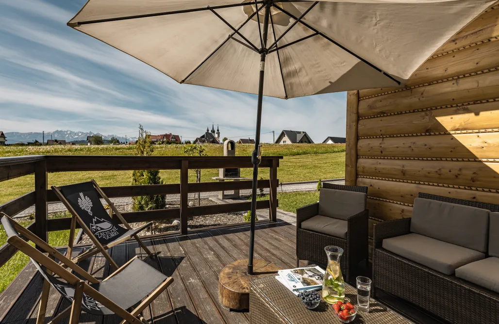 alojamientos AlohaCamp Zaciszne Domki w Kluszkowcach z sauną i balią 1