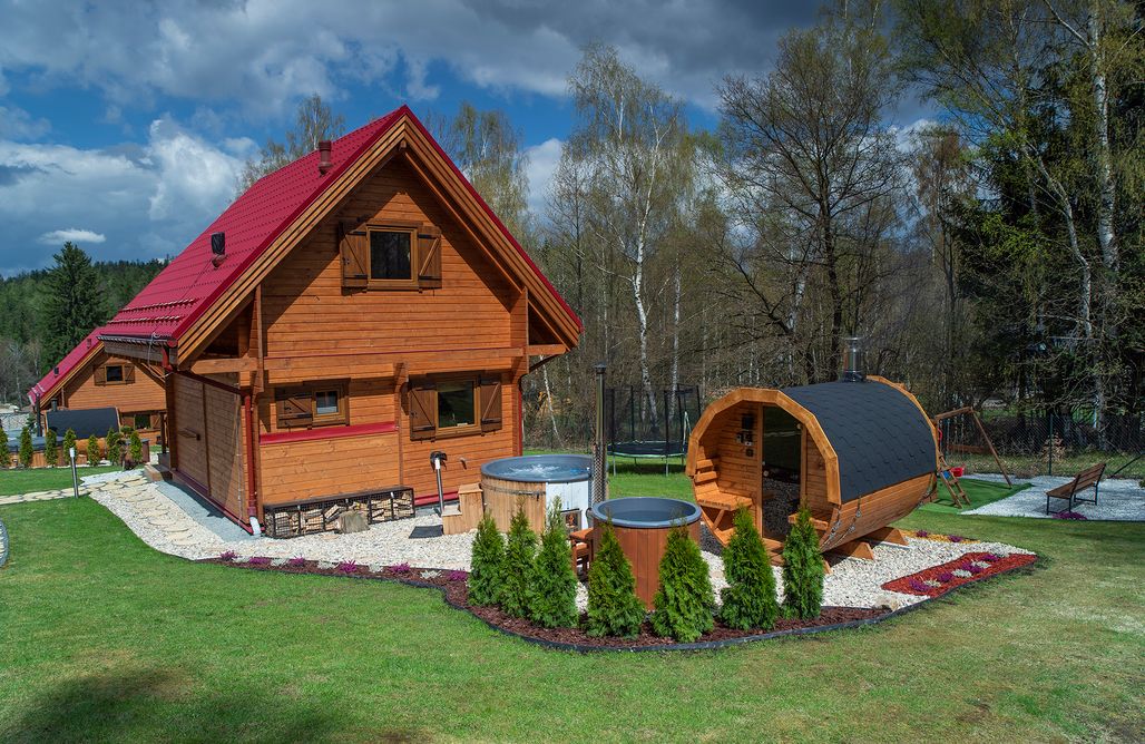 AlohaCamp Domek Ptasiak z prywatną balią i sauną 2