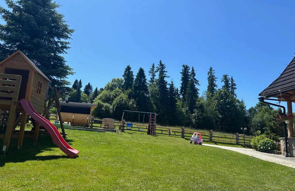 noclegi AlohaCamp Chatka przy Lesie z Sauną 1