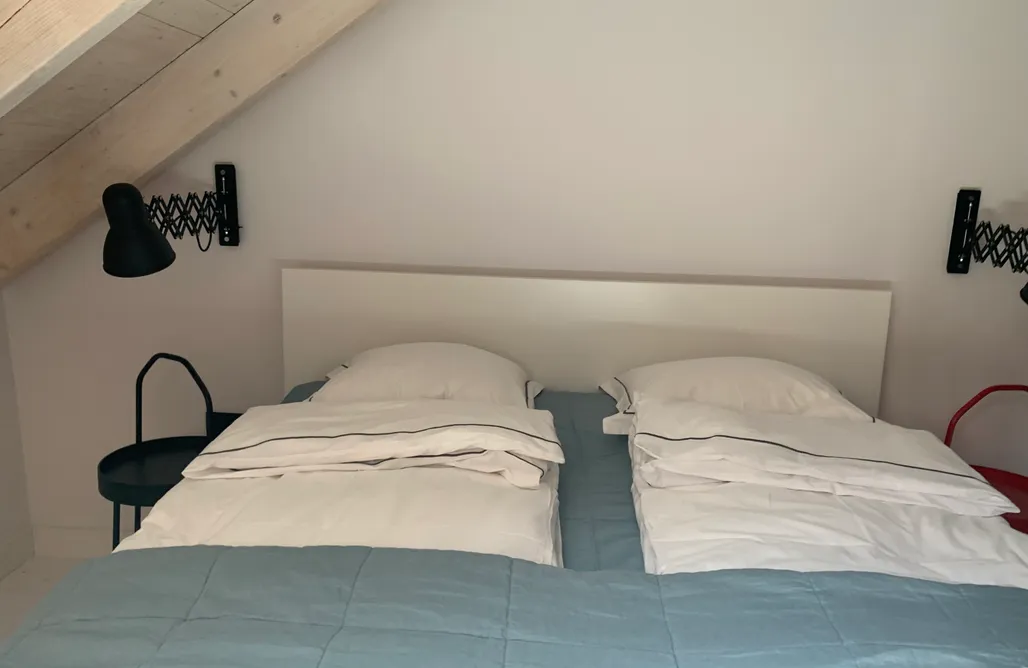 AlohaCamp Domek z antresolą szałwiowy 3