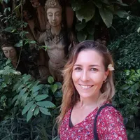 Carolina propietario Jardin privado para camper/autocaravana con vistas al Estrecho.