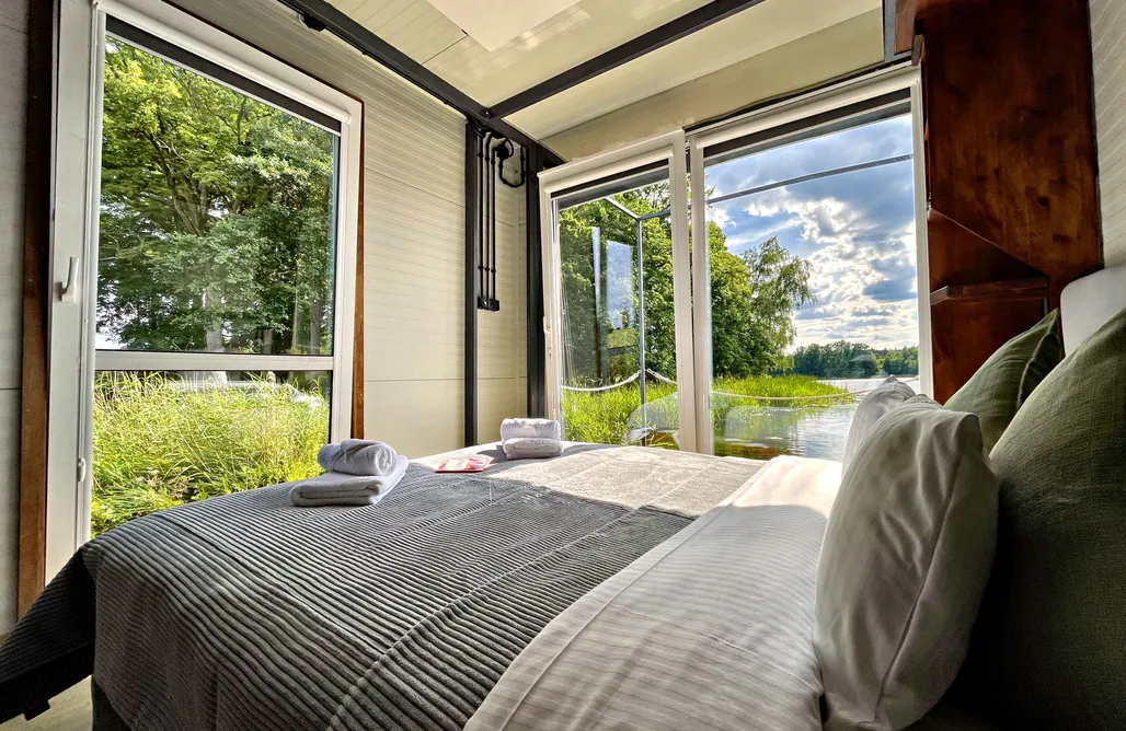 AlohaCamp Wodna Kryjówka Tajemnicze Miejsce na Mazurach - Domek nr.2 2