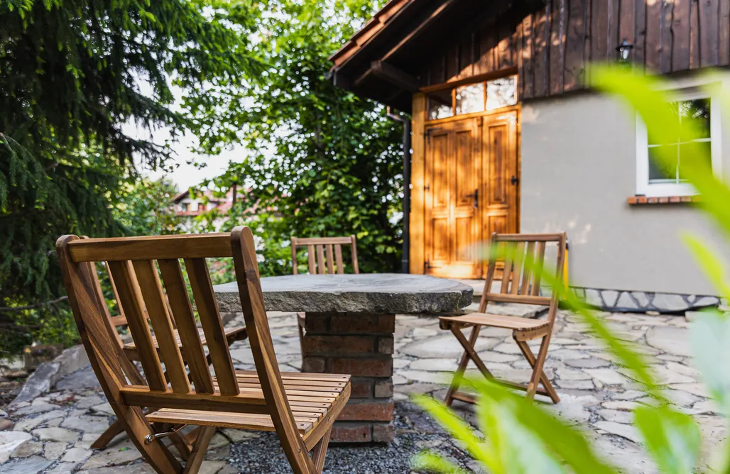 noclegi AlohaCamp Klimatyczny Dom nad Potokiem z Sauną 1