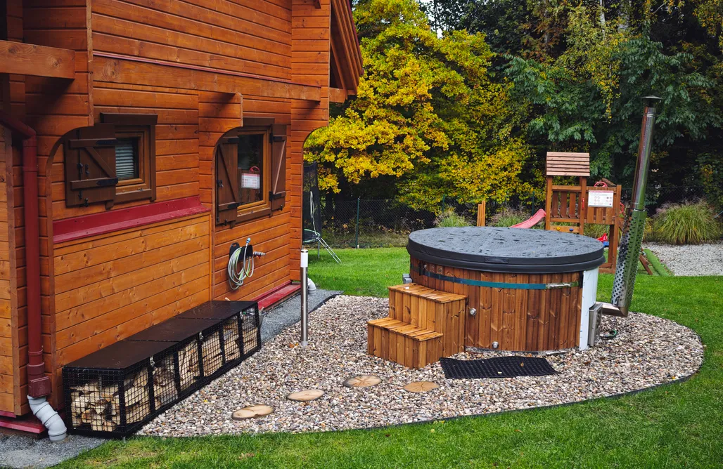 AlohaCamp Domek Ptasiak z prywatną balią 4