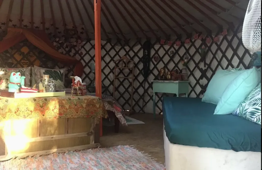 Camping en Málaga Yurta - Finca Fahala Bohemian Style 3