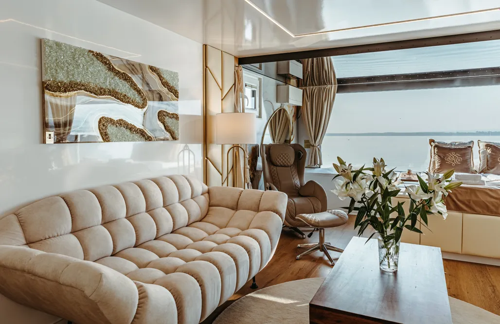 AlohaCamp Dom z przeszkloną sypialnią z wanną z hydromasażem, sauną parową, fotelem masującym i tarasem na dachu 4