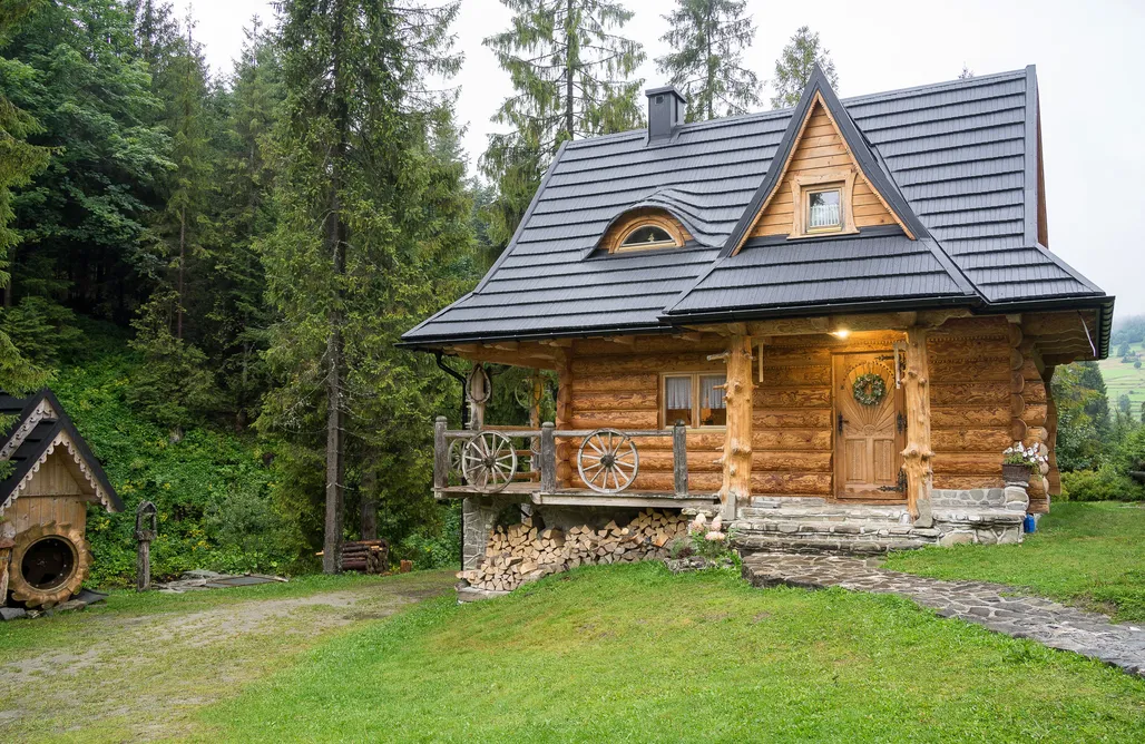 Poręba Wielka noclegi Bacówka Polanki - domek z balią 2