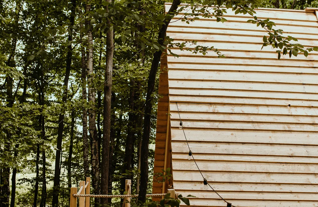 noclegi AlohaCamp Zaborze 47 - Szałasy w drzewach 5