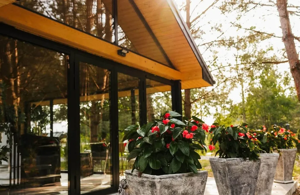 noclegi AlohaCamp Domek Na Skraju Lasu ze strefą Spa Jacuzzi 5