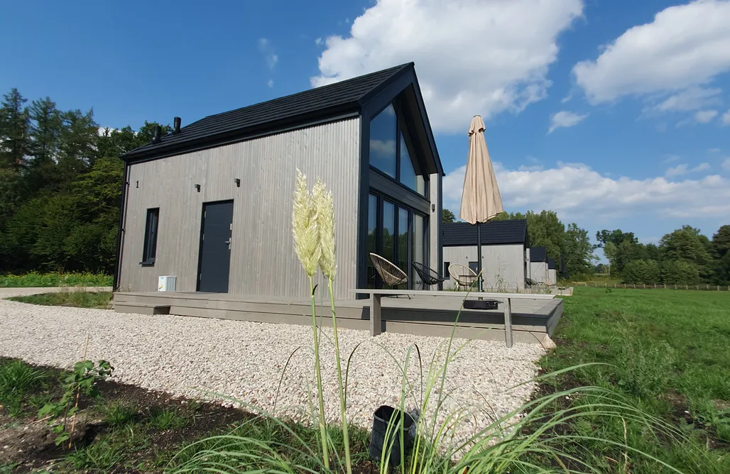 Węgorzewo Domki Bujanie w sitowiu 2