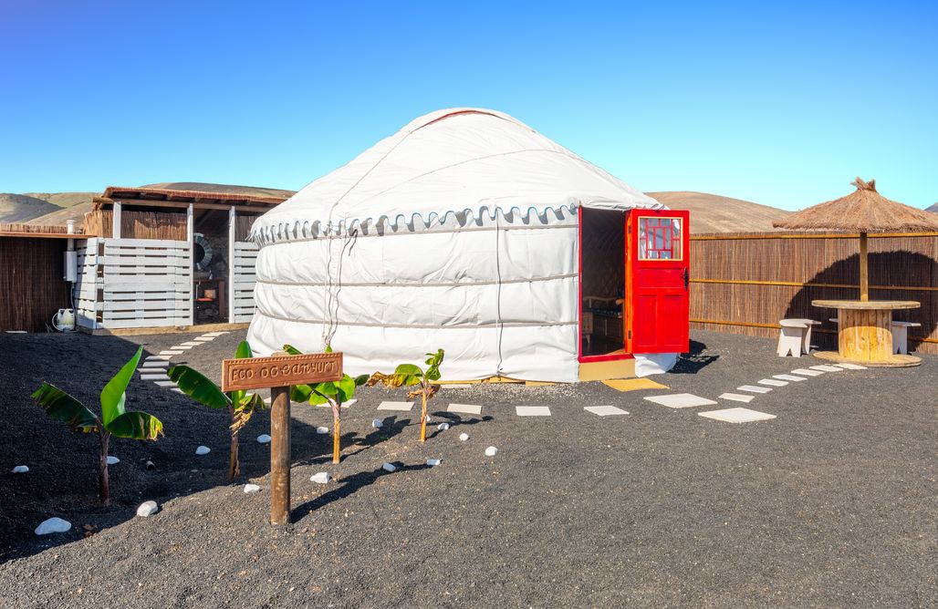 AlohaCamp Eco Ocean Yurt, Oasis Yurt, Chacho Yurt Camp, Calima Yurt (Shared Kitchen) 3