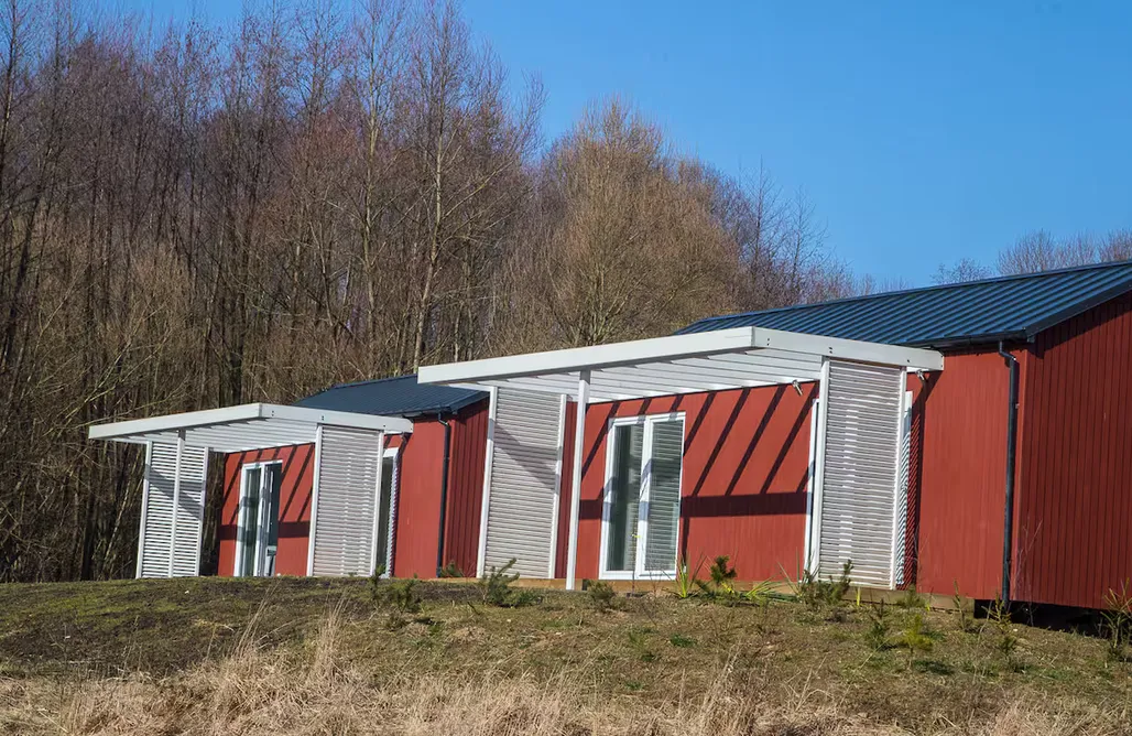 noclegi AlohaCamp Domki Przystanek Drzewina 1