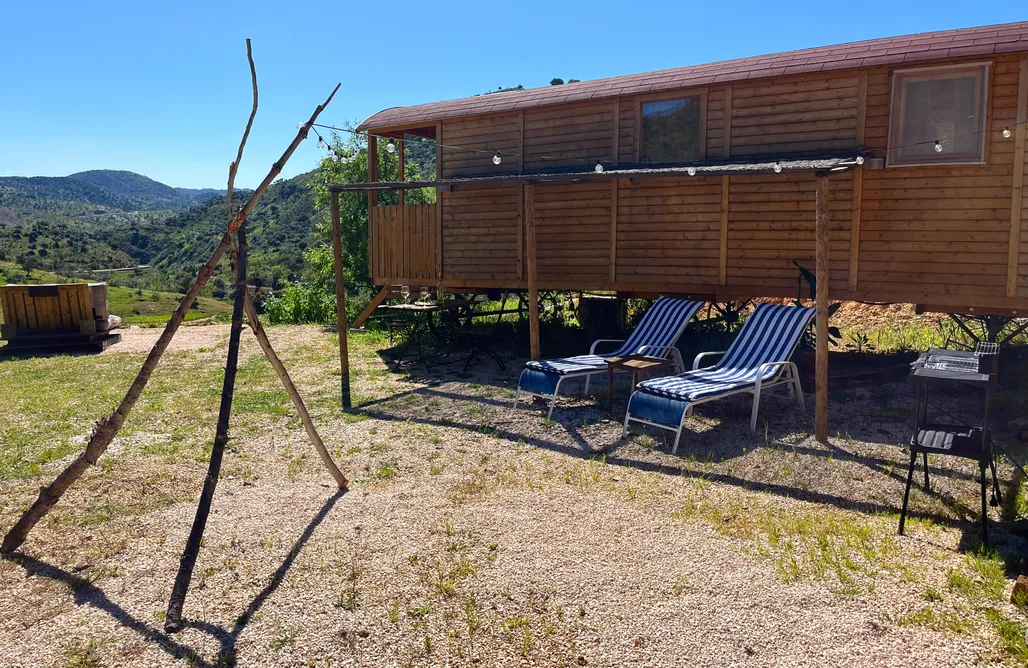 Cabaña Con Jacuzzi Privado Parejas Cádiz Finca la montaña roja 1