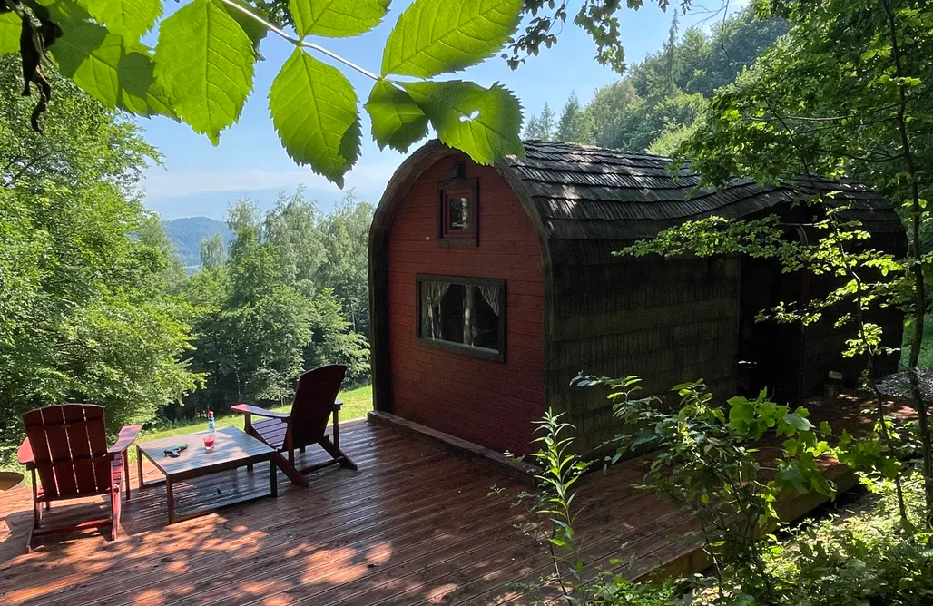 noclegi AlohaCamp Bajkowy domek w górach bez sąsiadów 4