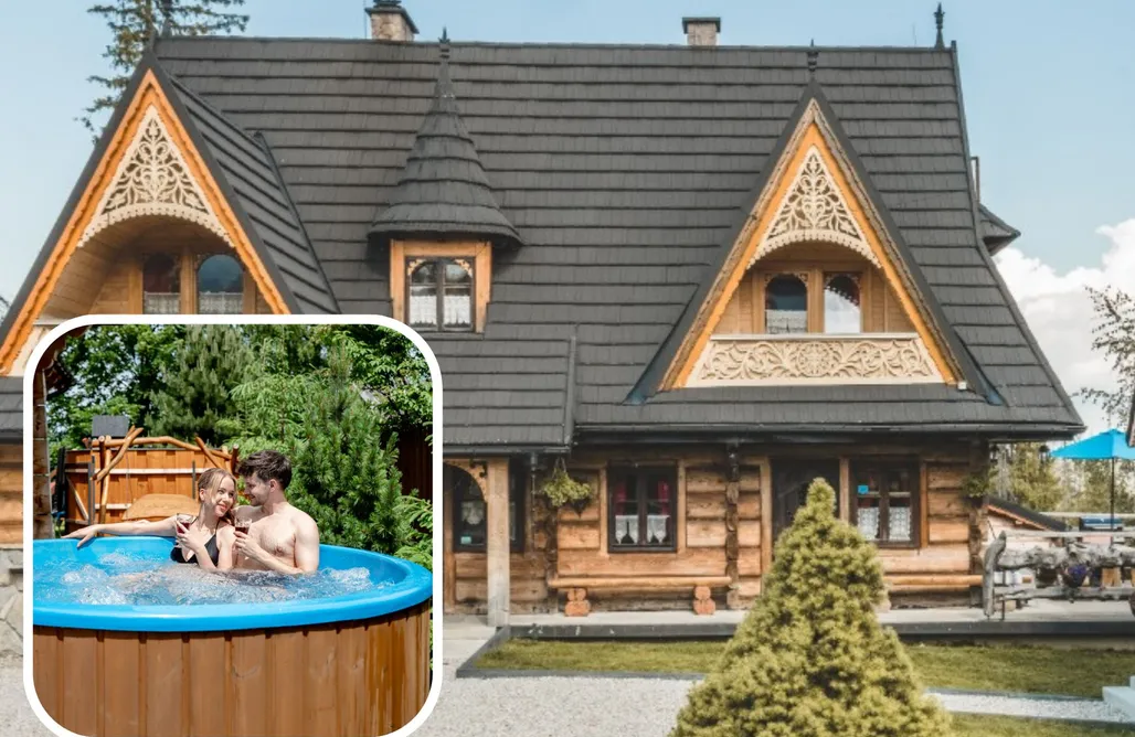 Unterkunft AlohaCamp Bajkowa Folk mit Hot Tub inklusive Zakopane 3