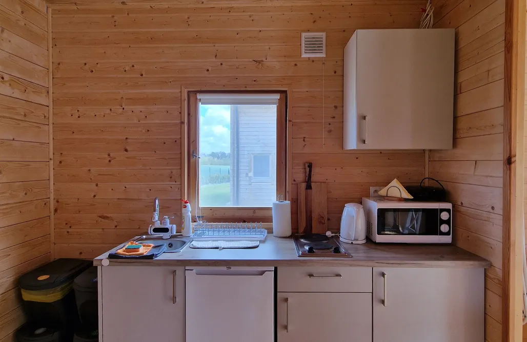 AlohaCamp Domek z kominkiem 4