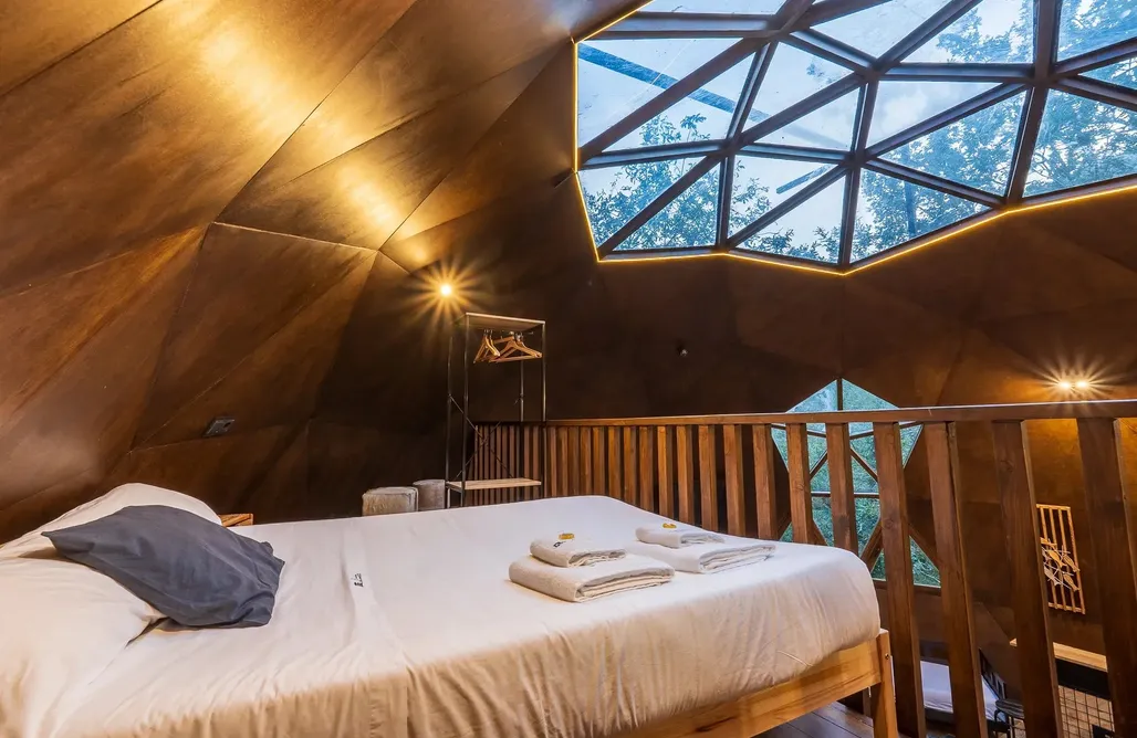 AlohaCamp Domo Geodésico en Finca Remanso do Manantial 2