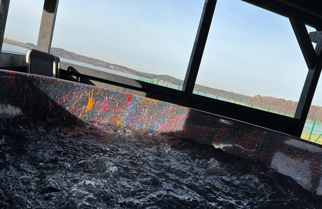 noclegi AlohaCamp Domy nad jeziorem u Zbyszka 1