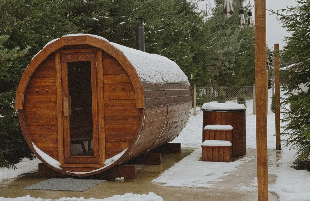 ubytovanie AlohaCamp PodLaskiem z sauną i balią w cenie  4