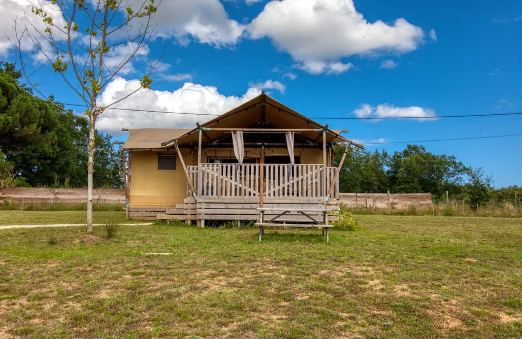 Tente Lodge Safari en Dordogne AlohaCamp