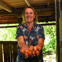 Barbara hostiteľ Cozy shepherd's hut