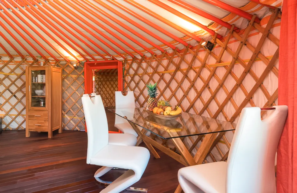 Camping en Málaga La Granja de Antonio: Yurta 1