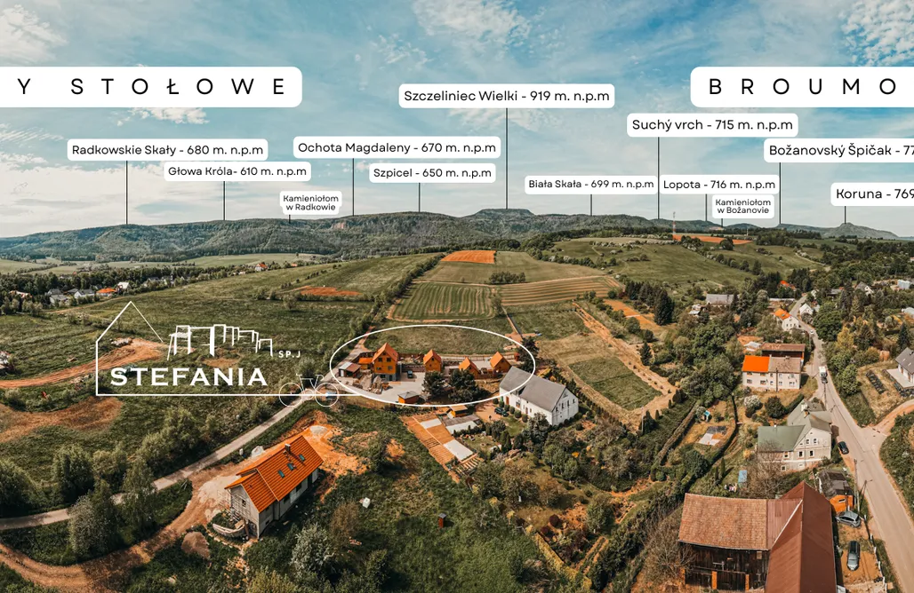 Nowe Siodło noclegi Stefania domki 3