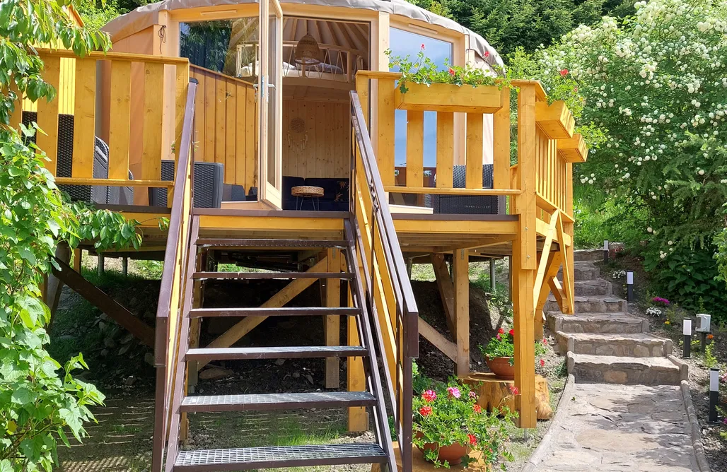 noclegi AlohaCamp Jurta sudecka u leśniczki 5