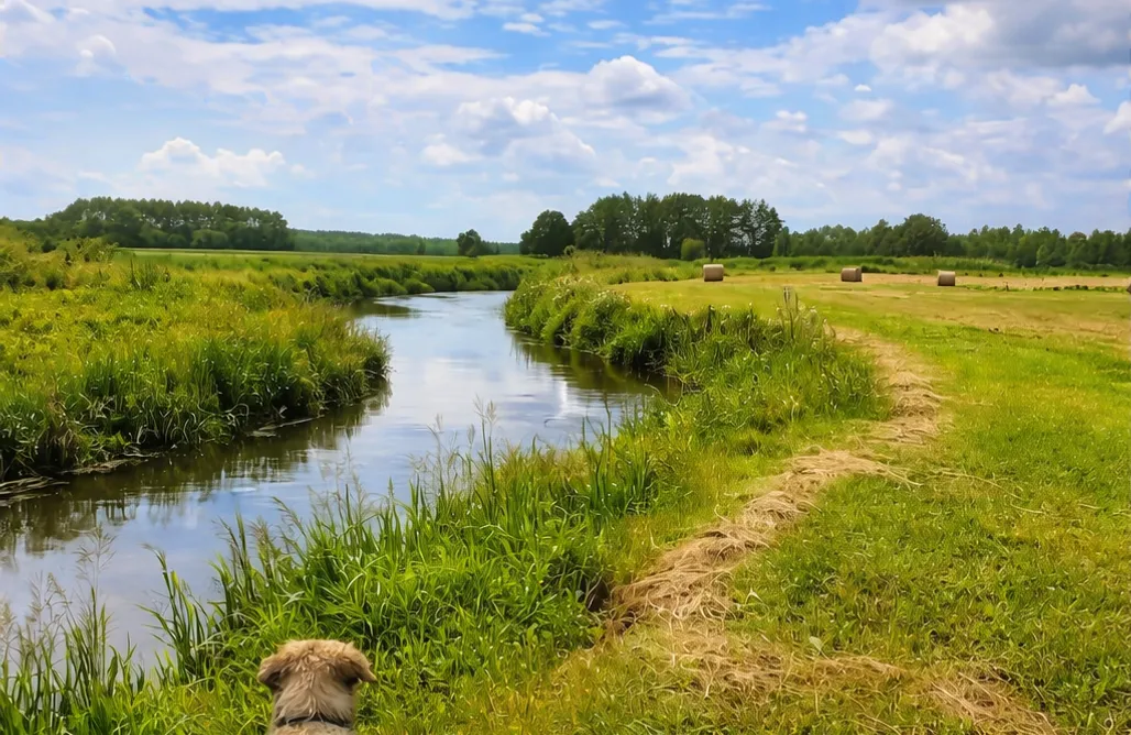 Polen Ferienhaus Mit Hund Zajączki nad Narwią 1