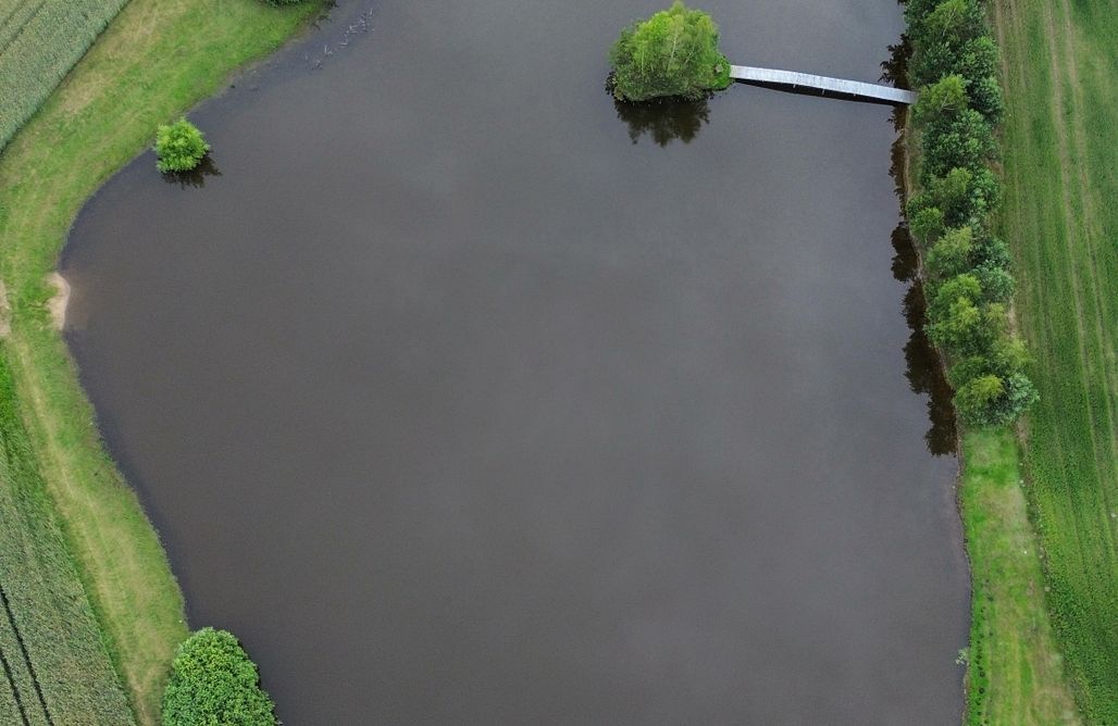 noclegi AlohaCamp Domki Widok na Staw 1