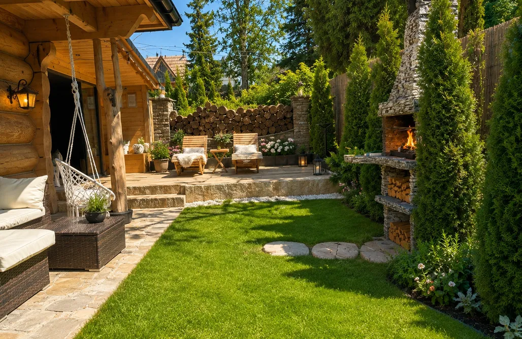 Alloggio AlohaCamp Domek Tatrzańska Zyngierka z jacuzzi 3