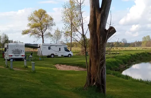 Image of Camper and Tent Pitch - Liwiec
